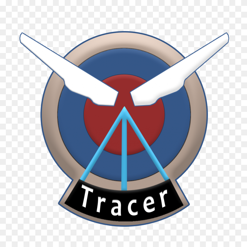 1000x1000 Tracer Patch Logo Overwatch - Overwatch Symbol PNG