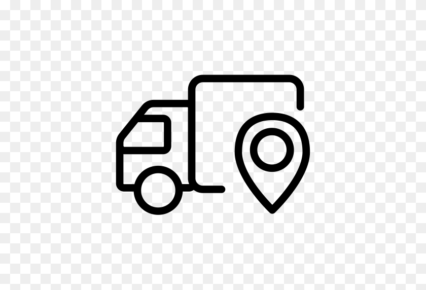 512x512 Tracking, Gps Tracking, Product Location Icon With Png And Vector - Gps Clipart