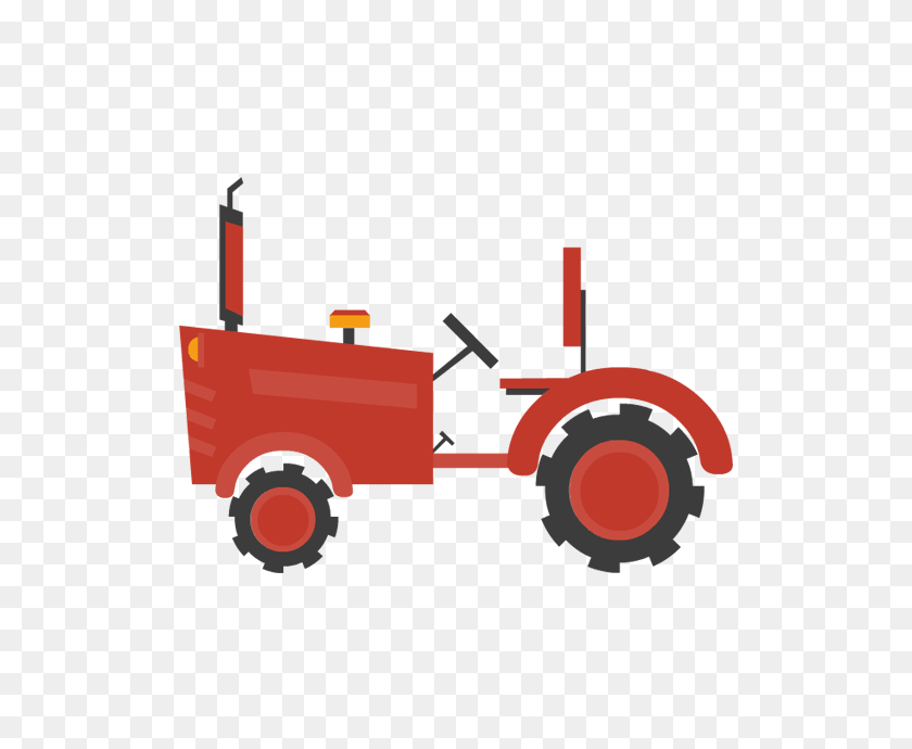 600x630 Tractor Clip Art - Red Tractor Clipart