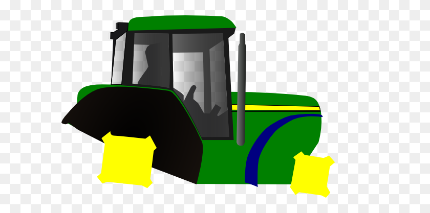 600x357 Tractor Clip Art - Farm Tractor Clipart