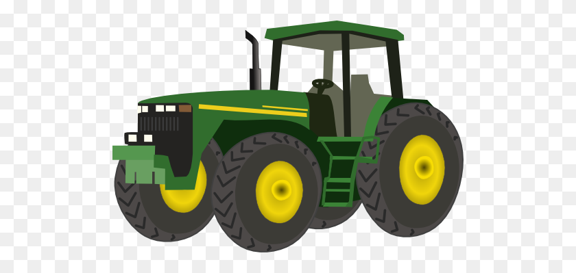 512x339 Tractor Clip Art Free - Tractor Clipart