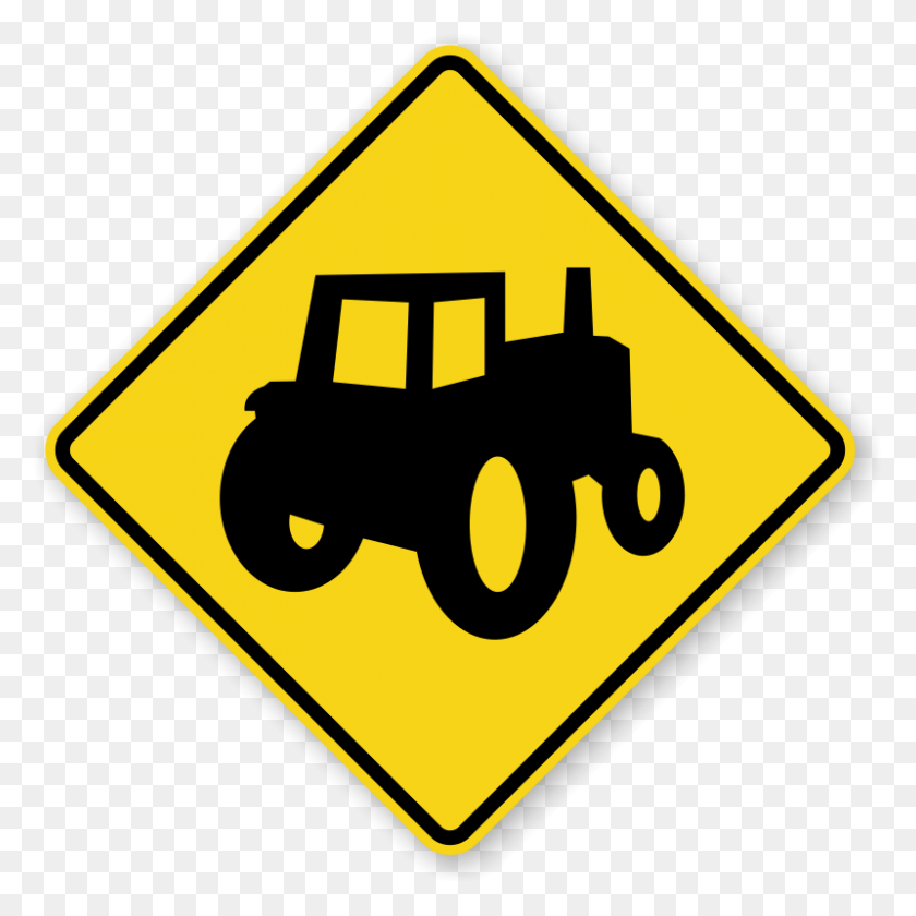 800x800 Tractor Clipart Crossing - Lawn Mower Clipart