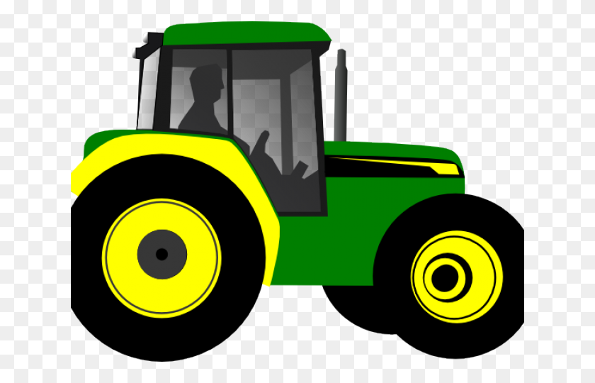 640x480 Tractor Clipart Word - John Deere Tractor Clipart