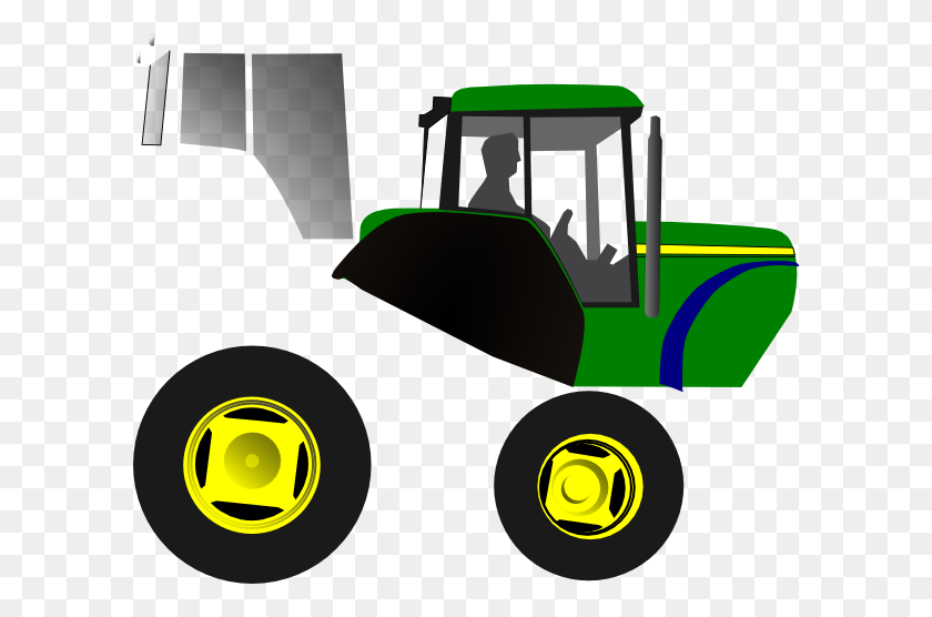 600x496 Tractor Grn Morrow Clip Art - Tractor Tire Clipart