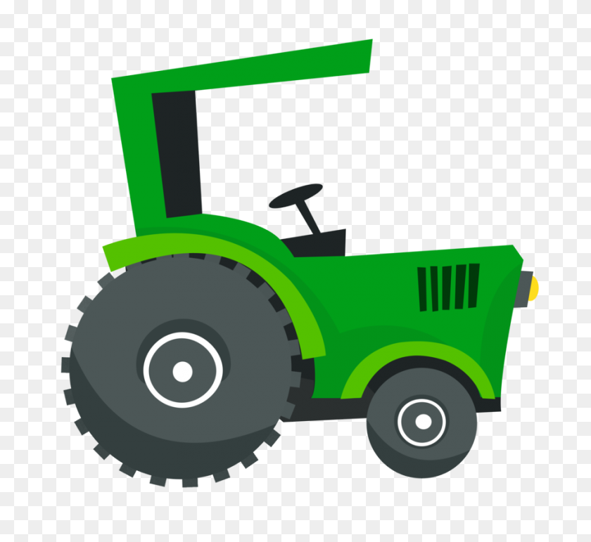 900x821 Трактор Pintura Transportes Y Maquinarias Tractor - Клипарт С Косилкой