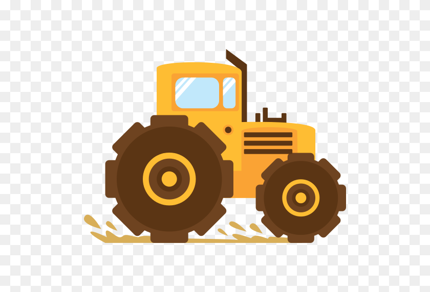 512x512 Icono De Tractor Png - Tractor Png