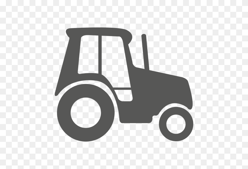 512x512 Icono De Lado Del Tractor - Tractor Png