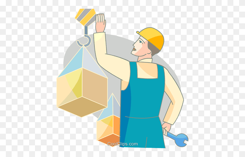 453x480 Trades People Royalty Free Vector Clip Art Illustration - Bricklayer Clipart