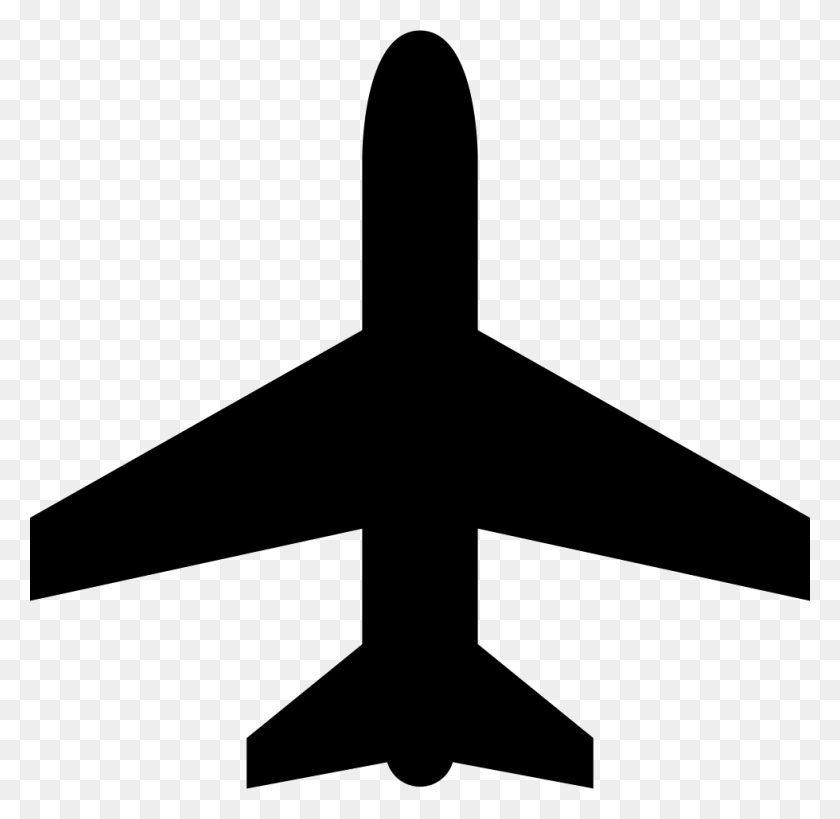 980x954 Traffic - Plane Icon PNG