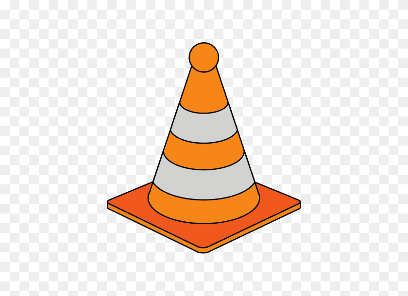 550x550 Traffic Cone Design - Safety Cone Clip Art