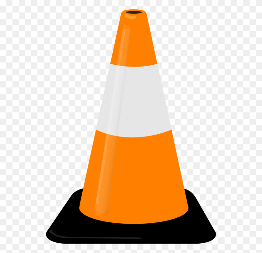 546x750 Traffic Cone Safety Conifer Cone - Safety Cone Clip Art