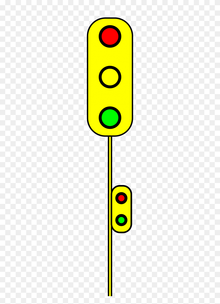 1697x2400 Traffic Light Clipart Small - Stoplight PNG