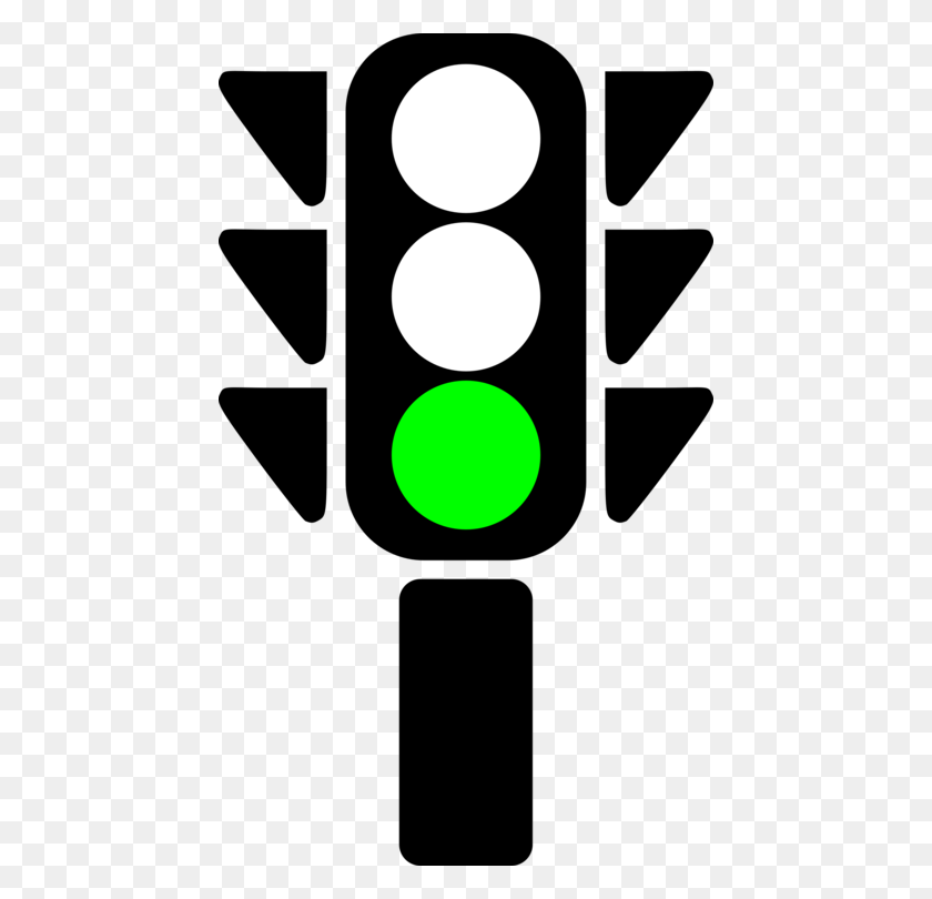 446x750 Traffic Light Green Light Computer Icons - Traffic Signal Clipart
