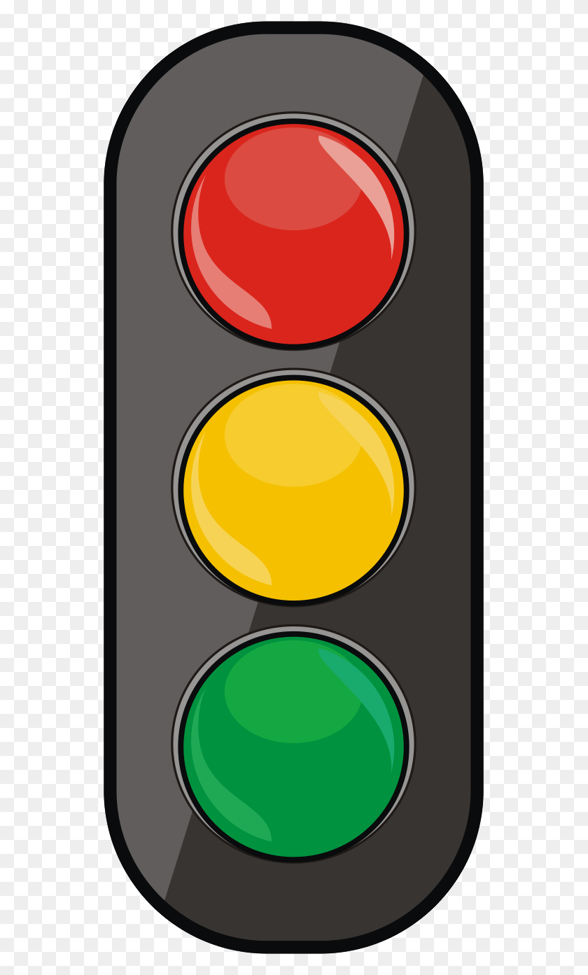 543x1333 Traffic Light Png Image - Red Light PNG