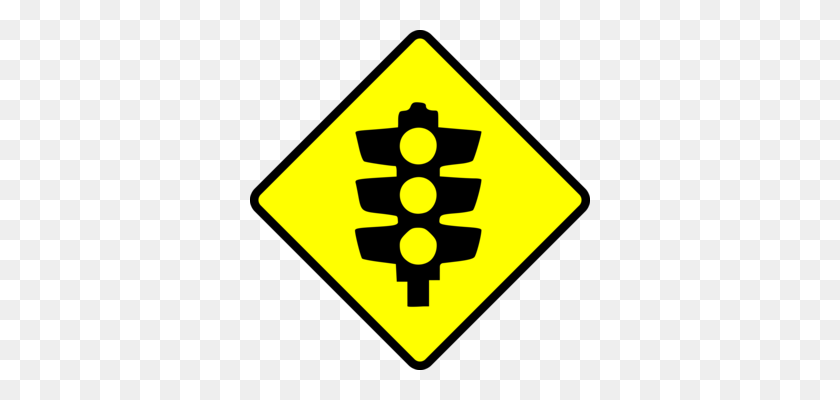 340x340 Traffic Light Traffic Sign Red - Sign In Clip Art