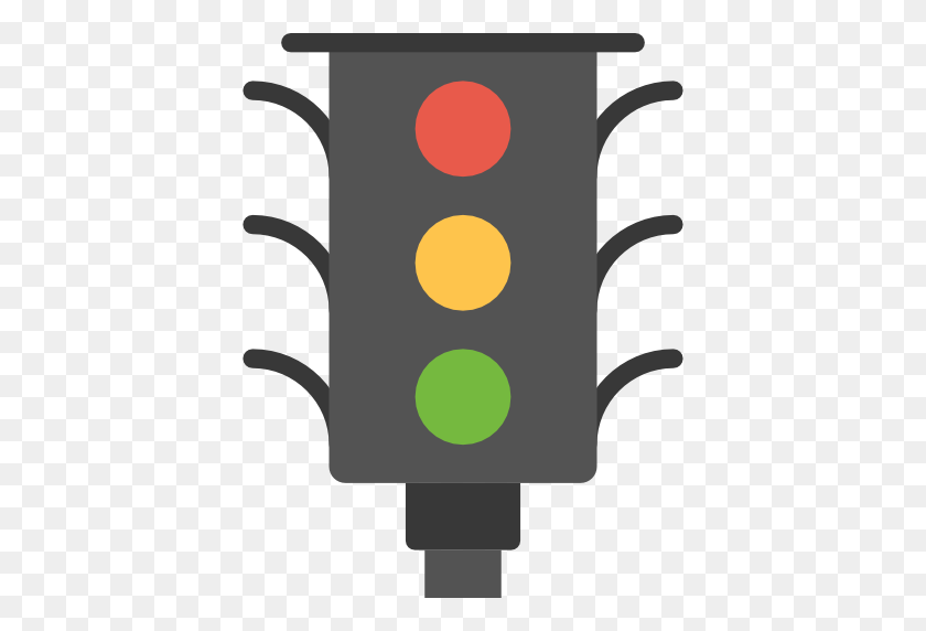 512x512 Traffic Light, Transportation, Road Sign, Buildings, Signaling - Stop Light PNG