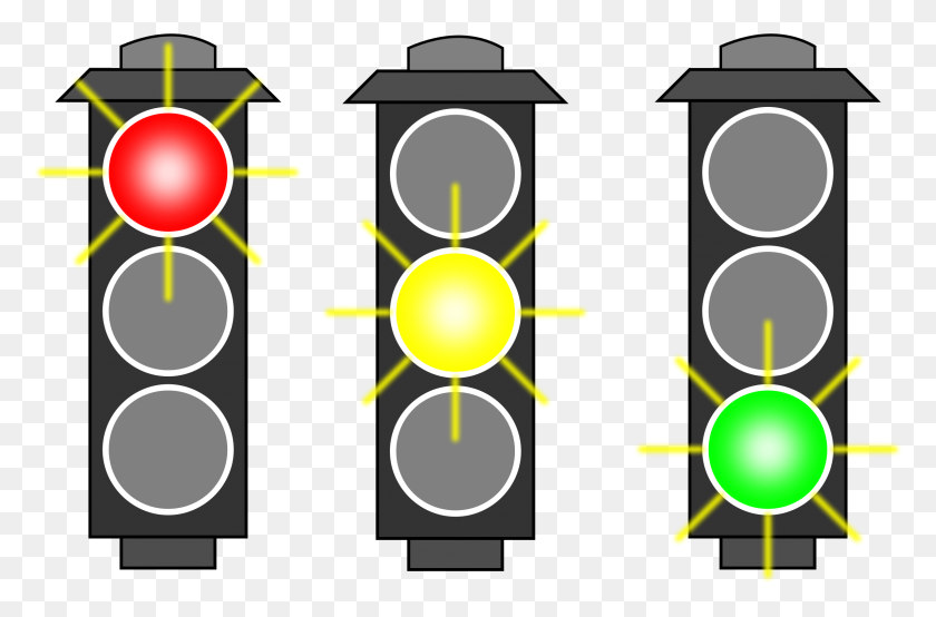 2394x1519 Traffic Lights - Green Light Clipart