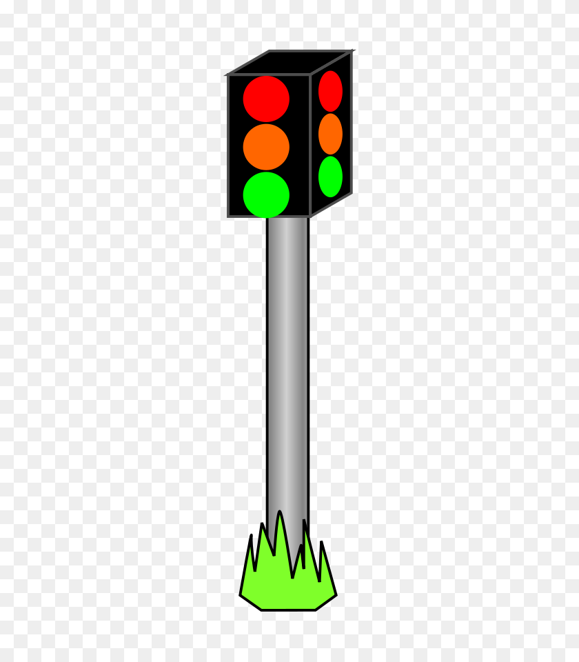266x900 Traffic Lights Png Clip Arts For Web - Traffic Light PNG