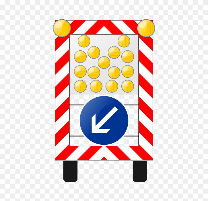 530x750 Traffic Sign Stahnsdorf Roadworks Traffic Light - Traffic Clipart