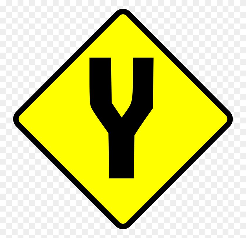 750x750 Traffic Sign Symbol Road Warning Sign - Road Sign Clipart
