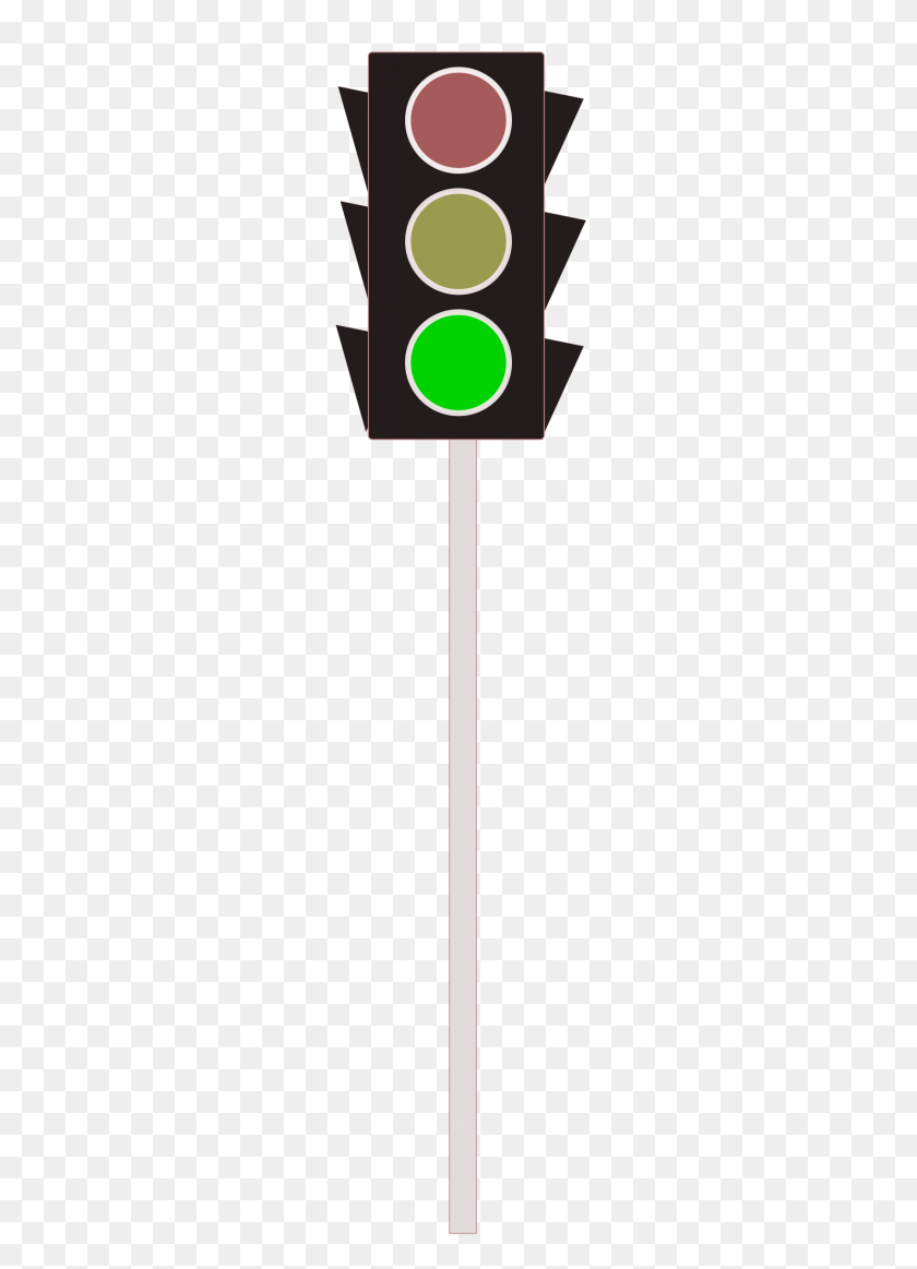 1697x2400 Traffic Signal Green Icons Png - Traffic Light PNG