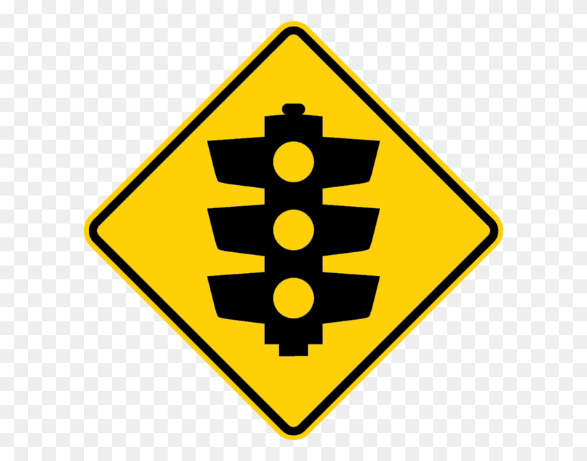 600x600 Traffic Symbol Icons - Road Sign PNG