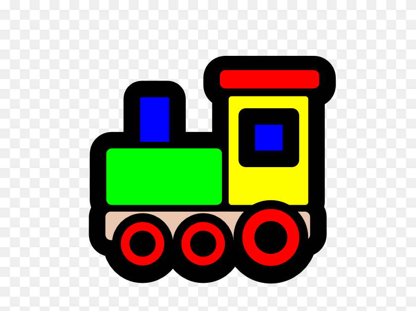 569x569 Train Clip Art Whimsical - Freight Train Clipart