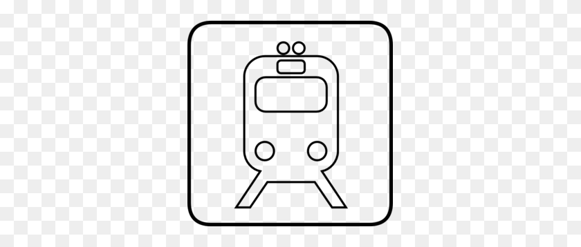 297x298 Train Clipart Black And White Clip Art Images - Railway Clipart