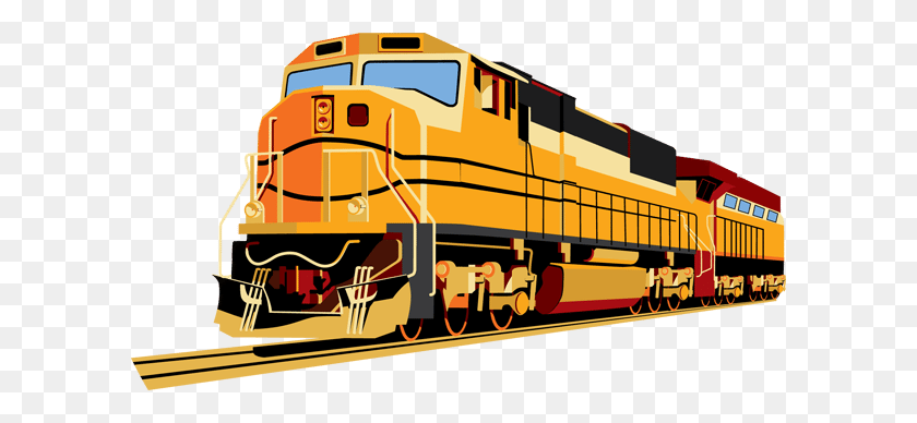 600x328 Поезд Клипарт Коробка Рамки Иллюстрации Изображения Hd Фото Внутри - Железнодорожный Клипарт