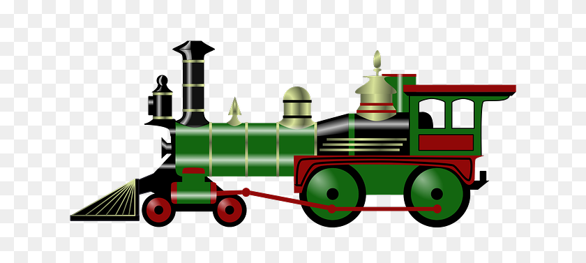 640x317 Train Clipart Old Style - Engine Clipart