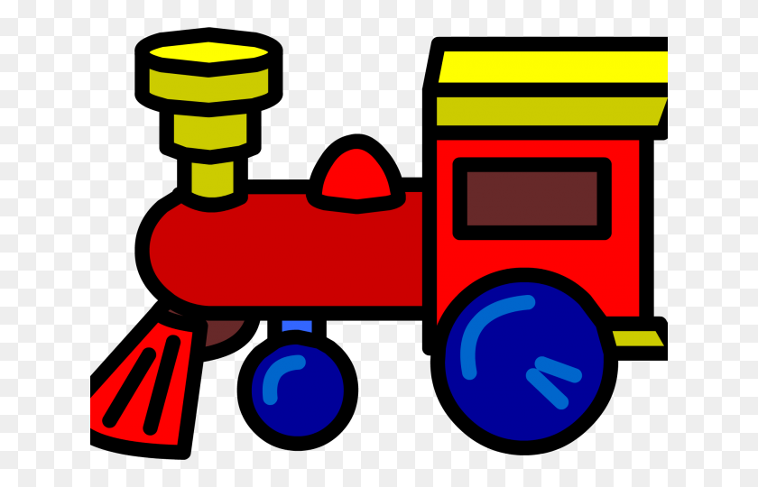 640x480 Train Clipart Toy Train - Railway Clipart