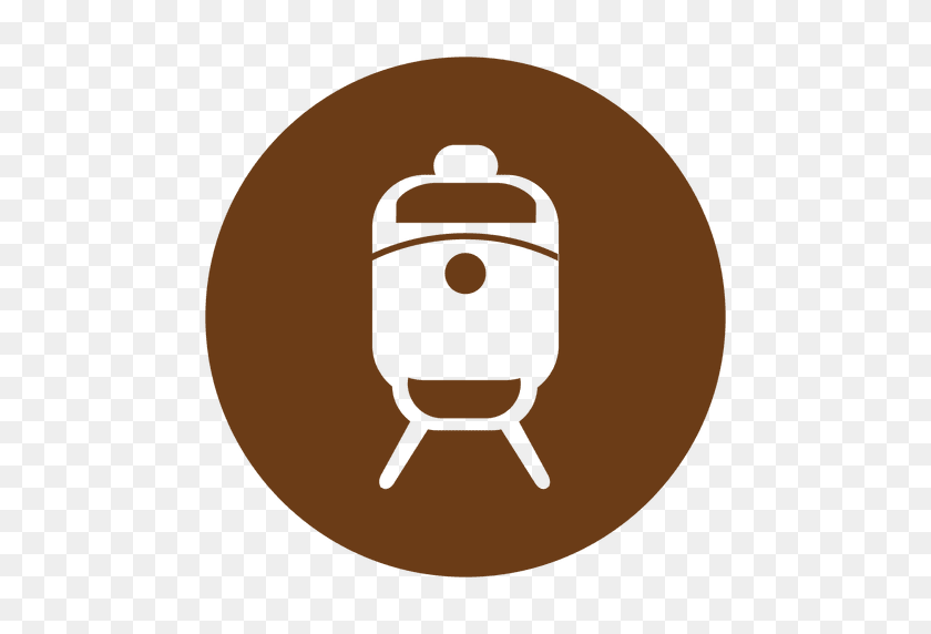 512x512 Значок Железнодорожного Вокзала - Значок Поезд Png
