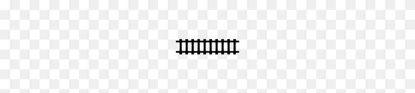 128x128 Train Tracks Clipart - Train Track Clipart