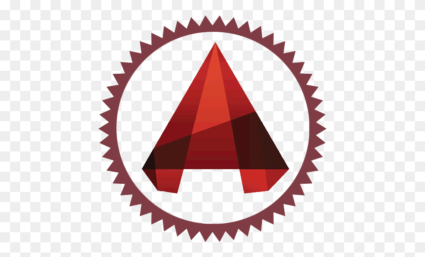 450x449 Учебные Архивы Прикладного Программного Обеспечения - Логотип Autocad В Формате Png