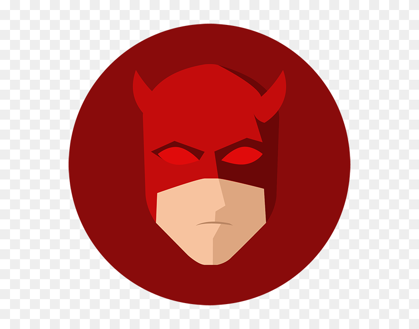600x600 Traitify Daredevil - Daredevil Logo PNG