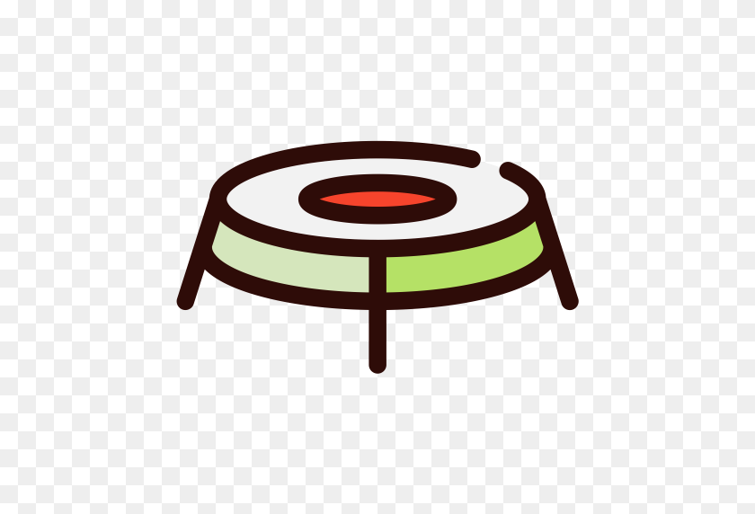 512x512 Trampoline Bush Icon With Png And Vector Format For Free - Trampoline PNG