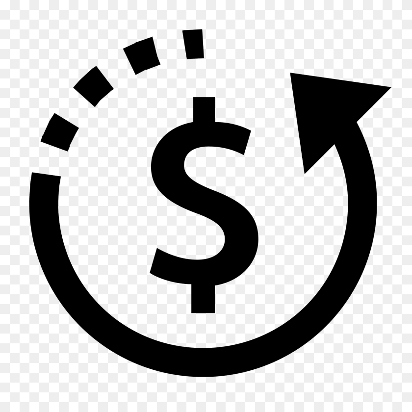 1600x1600 Transaction Icon - Dollar Sign Icon PNG