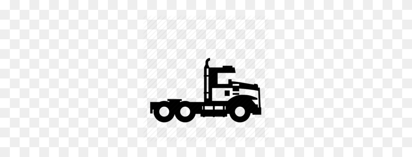 260x260 Transfer Truck Clipart - Big Truck Clipart