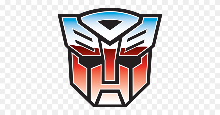 400x381 Transformers Logo Clipart Classic - Transformer Clipart