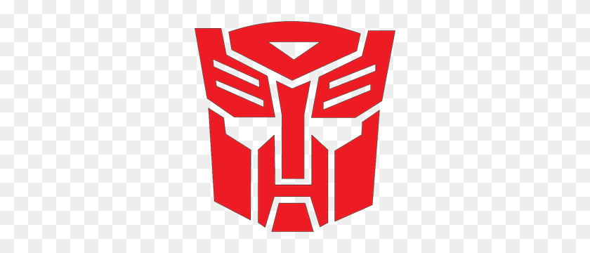 286x300 Transformers Logo Head Clipart Transparent - Transformers PNG