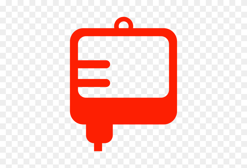 512x512 Transfusion, Blood Transfusion, Infusion Drip Icon With Png - Blood Bag Clipart
