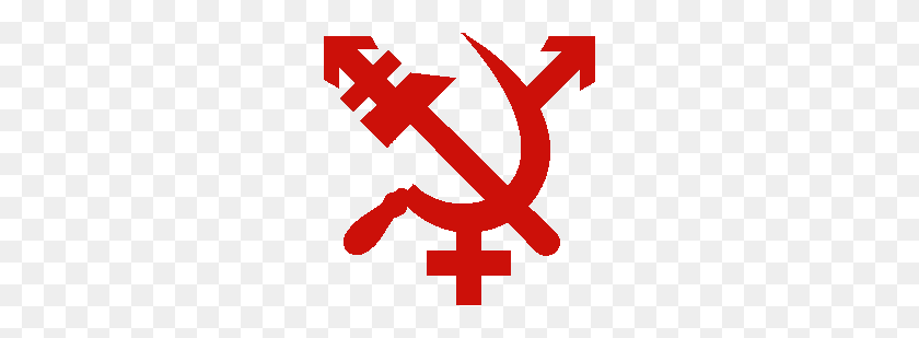 248x249 Transgender Communist Red - Communist Symbol PNG