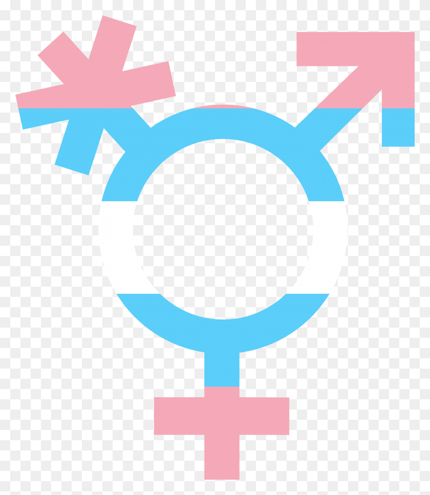 4297x5000 Transgender Logos - Transgender Clipart