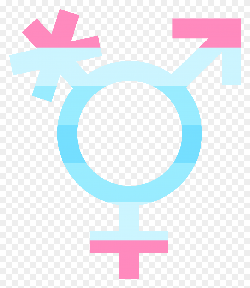 4297x5000 Transgender Logos - Transgender Symbol PNG