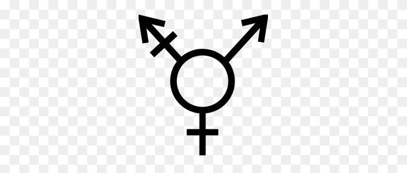267x297 Transgender Symbl - Transgender Symbol PNG