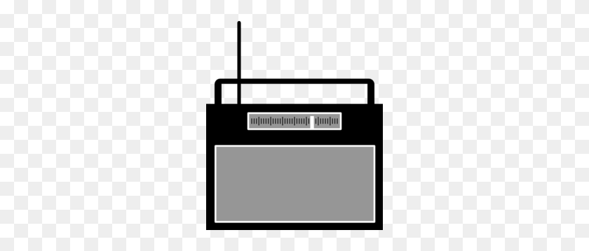 252x299 Иконка Транзистор - Старый Радио Клипарт