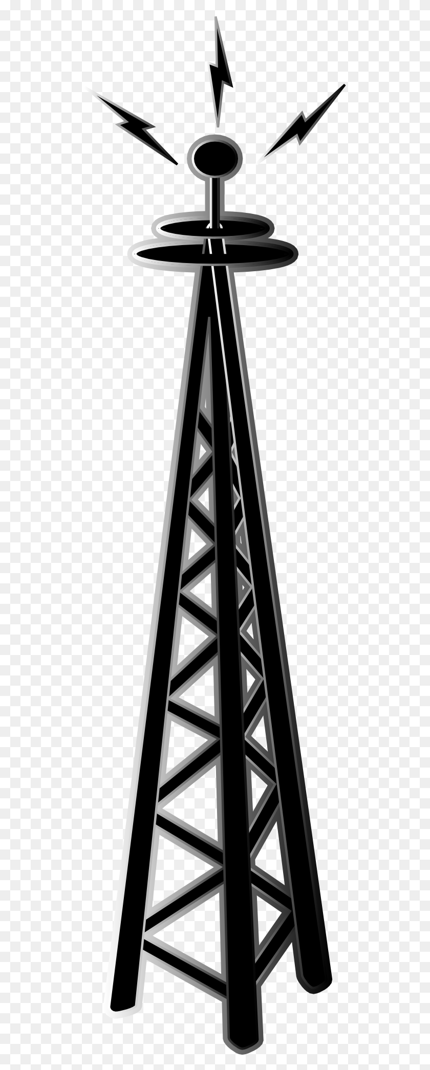 512x2031 Transmission Tower Icon Clipart - Transmission PNG