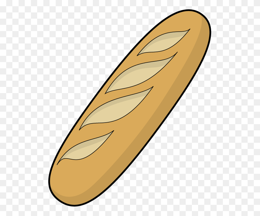 527x636 Transparent Bread Cliparts - Slice Of Bread Clipart