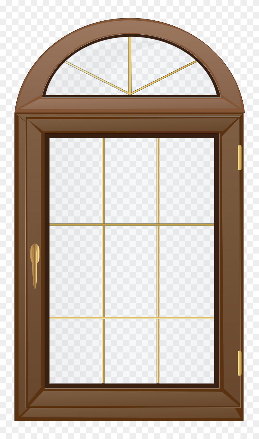 4587x8000 Transparent Brown Window Png Clip Art - Wood PNG
