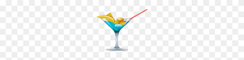 180x148 Transparent Cocktail Glass Png Clipart - Martini PNG